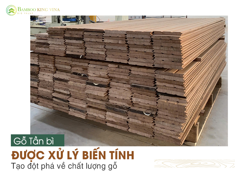 Gỗ tần bì biến tính